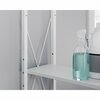 Sauder North Avenue Laundry Storage Stand Wh 3a , Narrow design fits well into compact spaces 430299